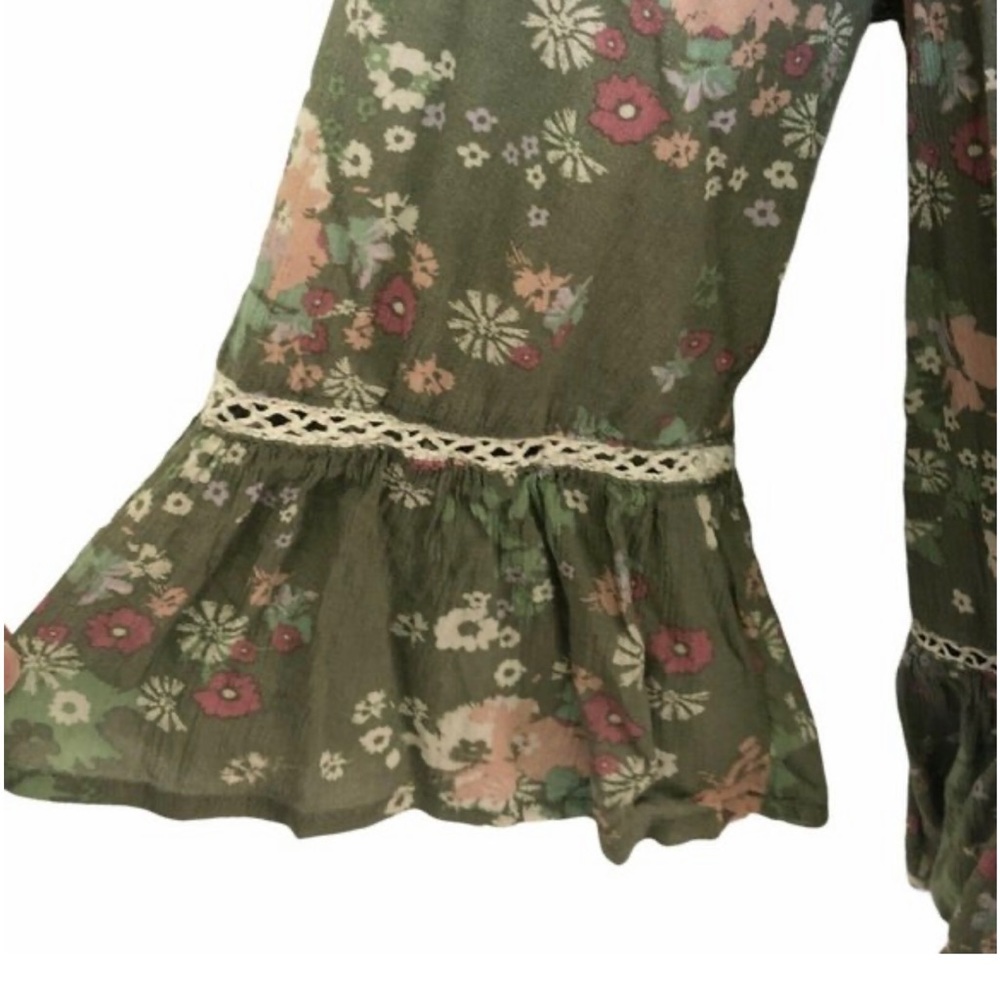 Democracy boho floral blouse - Picture 5 of 5